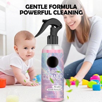 🌟🌟 Bathroom Cleaner: Sparkle in Seconds, No Harsh Fumes
