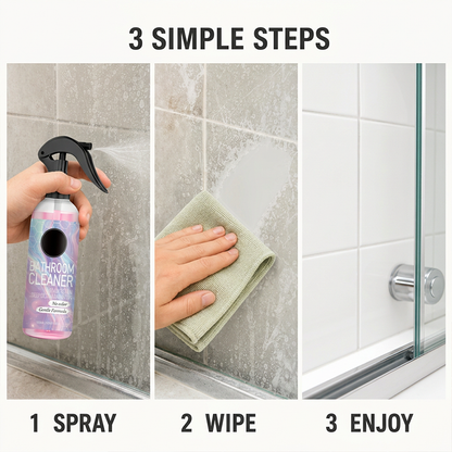 🌟🌟 Bathroom Cleaner: Sparkle in Seconds, No Harsh Fumes