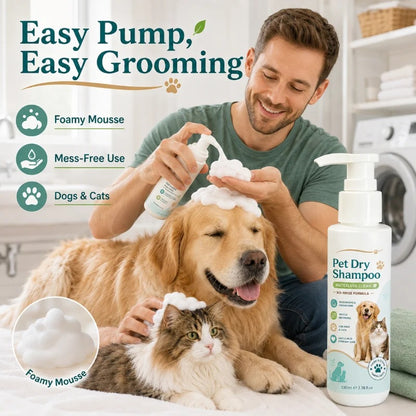 🔥HOT SALE🔥Rinse-Free Pet Shampoo Mousse